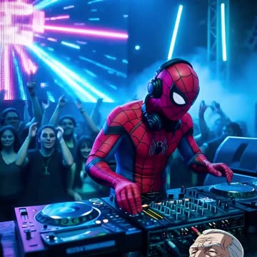 This Spider Man DJ Set Is Actually INSANE! 🕷️🔥
