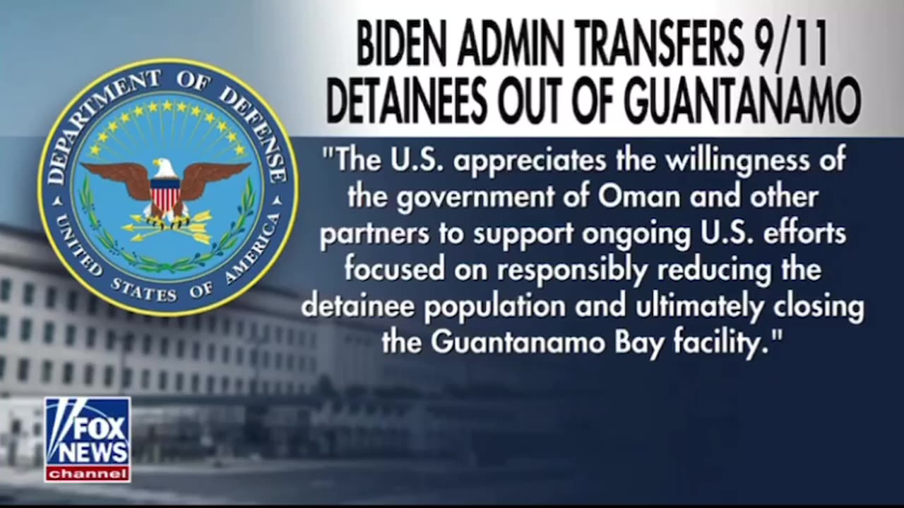 Biden administration transfers 11 Gitmo detains with suspected ties to Al-Qaeda to Oman