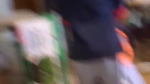 Brief capture of the wrapping paper