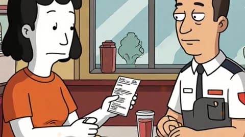 Server Caught Pocketing Tips By Tiny Receipt Detail