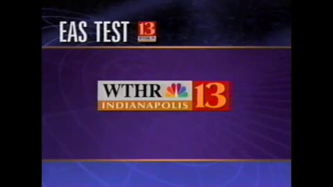 January 28, 2000 - WTHR 'Montel' Bumper & Emergency Alert System Announcement