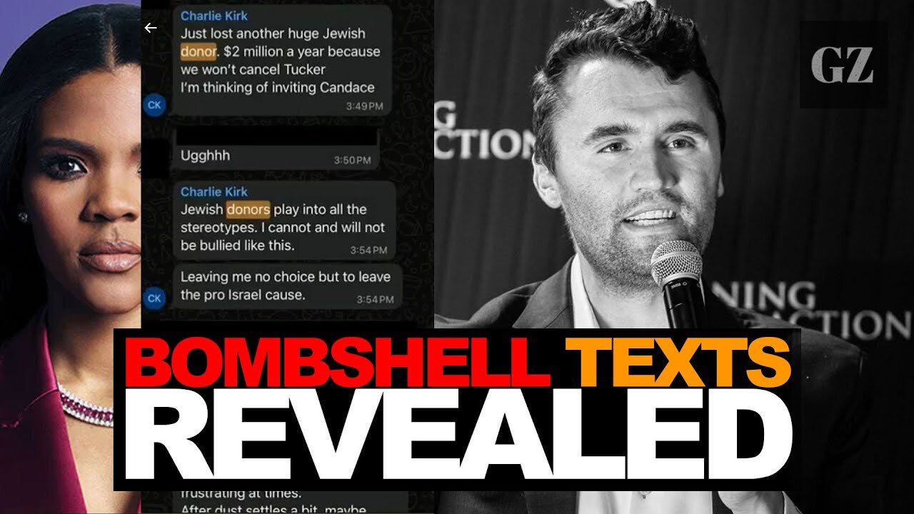 Charlie Kirk's bombshell texts expose Israel rift