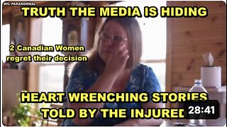 TRUTH the MEDIA is HIDING - VACCINE INJURED tell their heart wrenching stories