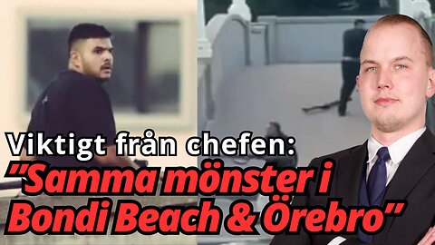 Viktigt från chefen: Så utnyttjas blodiga tragedier i Bondi Beach & Brown University