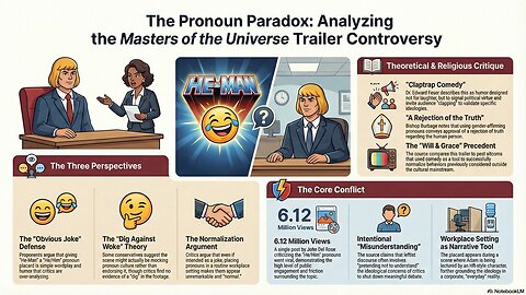 He-Man’s Pronouns And Gender Ideology Normalization