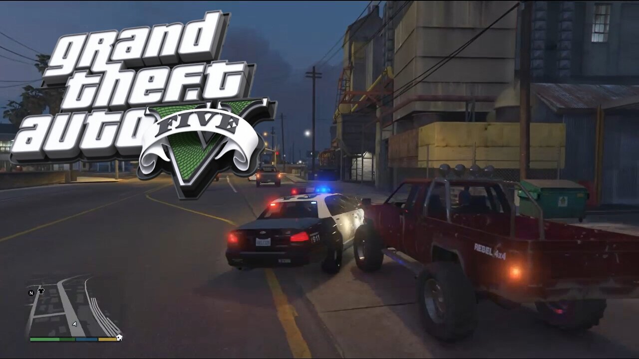 GTA 5 Police Pursuit Driving Police car Ultimate Simulator crazy chase #121