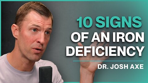 10 Signs You Have an Iron Deficiency (How to Boost Iron Naturally)#3147