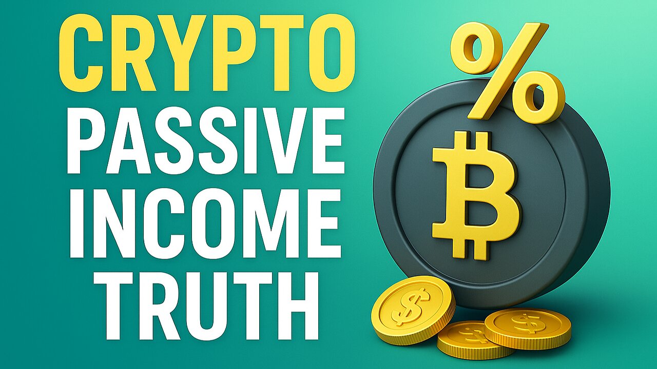 The Truth About Crypto Passive Income | Is It Really Worth It in 2025?