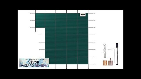 VEVOR Inground Pool Safety Cover 18 ft x 34 ft Rectangular Winter Review