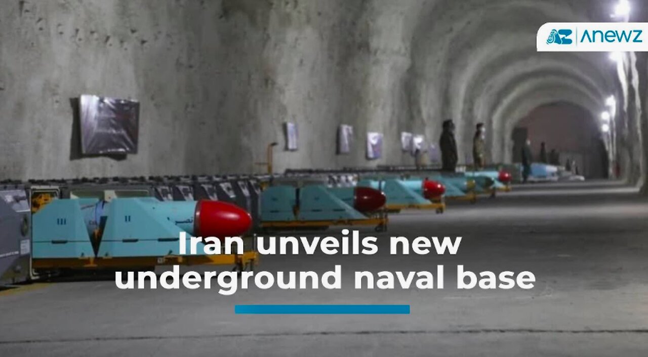 Iran Reveals MASSIVE Underground Naval Base