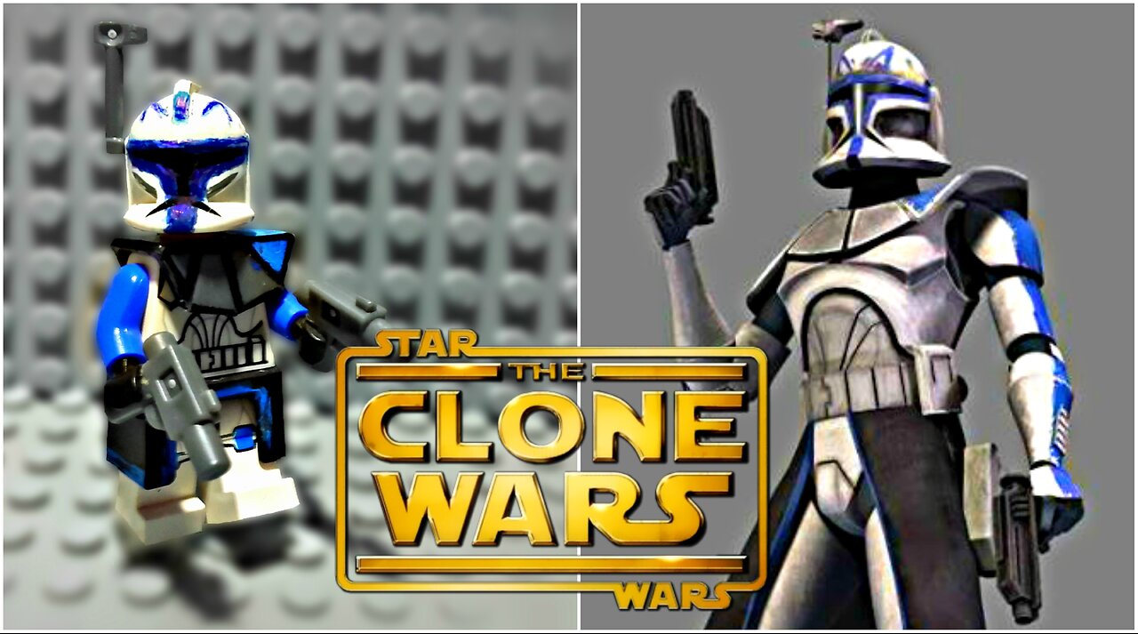 LEGO Star Wars The Clone Wars - Captain Rex Minifigure Upgrade & Review (2016)