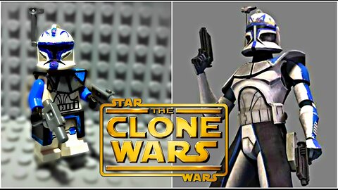 LEGO Star Wars The Clone Wars - Captain Rex Minifigure Upgrade & Review (2016)