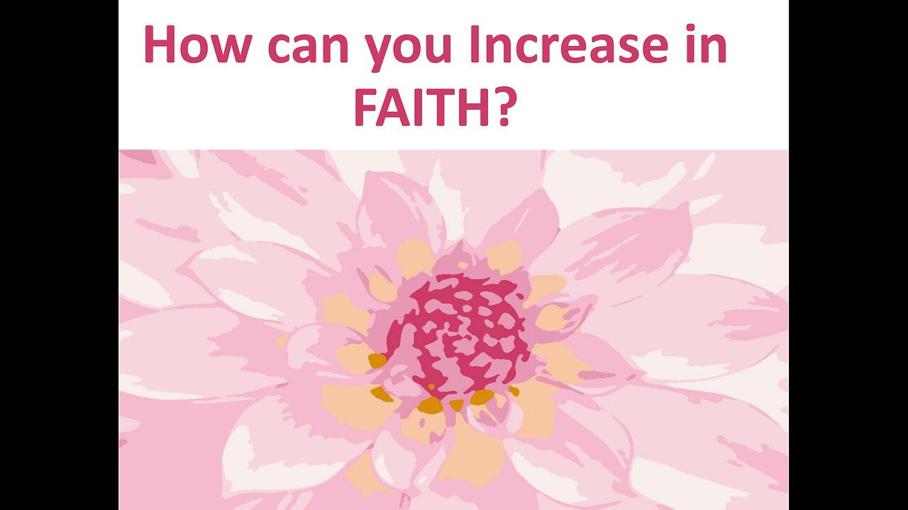 April 2 (Year 4) How can you increase in FAITH? - Tiffany Root & Kirk VandeGuchte