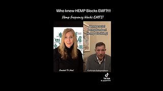 Hemp blocks EMFs. This plant is amazing with all of its utilities. - Ron Wilson