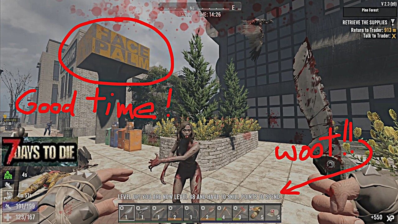 7D2D Facepalm Inc. Building = Good Time
