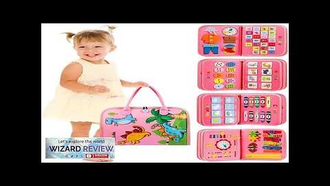 Toddler Busy Board Montessori Toys for 1-3 Year Old Girl Birthday Review