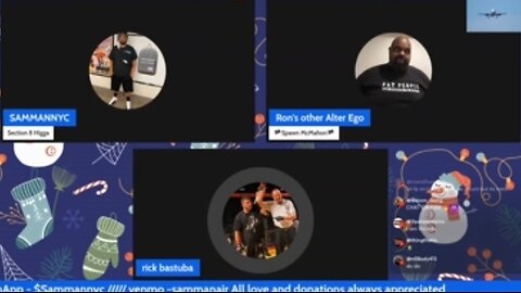 🛑 SAMMANNYC XMAS SPECIAL P1 PANELS RON'S ALTER EGO & RICK BASTUBA- CONTROLLA & THE GFM 12-21-25