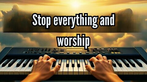 🙏 I Just Want to Worship | Gerson Rufino | Gospel Playback 🎹✨ Deep Worship
