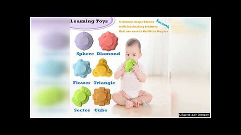 Montessori Baby Toys 0-12 Months Sensory Development Learning Educational Toys Colorful Review