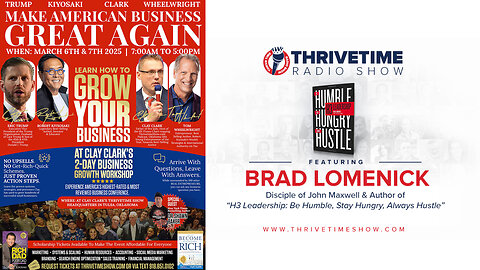 Business Coach | Learn the Proven Path to Lead & Succeed + How to Grow from Me to We w/ Best-Selling Author & John Maxwell Disciple Brad Lomenick + Join Eric Trump & Kiyosaki At Clay Clark's March 6-7 Business Workshop!