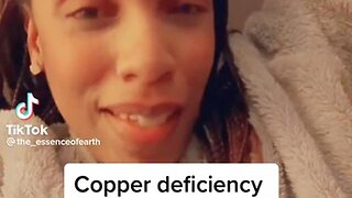 COPPER DEFICIENCY SYMPTOMS