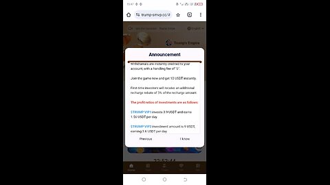 New Latest legitimate staking platform/ Trump's empire staking platform