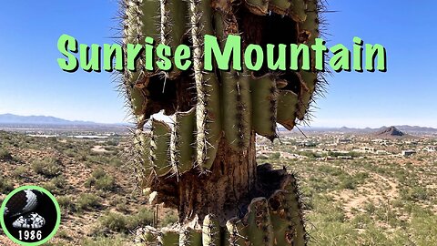 Hiking Sunrise Mountain, Peoria, Arizona