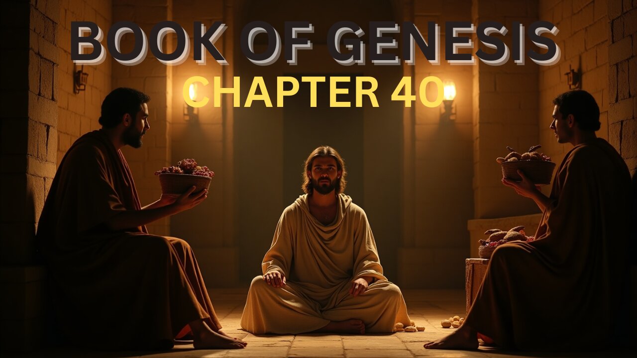 Genesis 40 - Joseph Interprets the Dreams of Pharaoh’s Servants