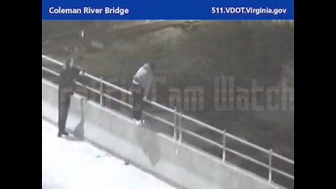 Good Samaritan Stops To Help Suicidal Man On Coleman Bridge In Yorktown, Virginia