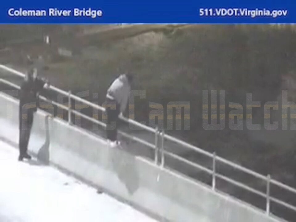 Good Samaritan Stops To Help Suicidal Man On Coleman Bridge In Yorktown, Virginia