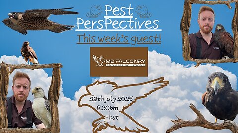 Pest perspectives EP 26 - Michael Dall - MD Falconry And Pest Solutions