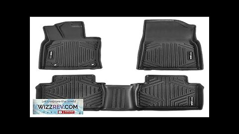 Automotive Floor Mats Fits for Toyota Camry 2018-2024 3 pcs TPE Liners Review