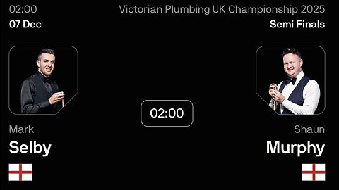 🔴 ถ่ายทอดสดสนุกเกอร์ 🏴󠁧󠁢󠁥󠁮󠁧󠁿 มาร์ค เซลบี้ VS ฌอน เมอร์ฟี่ย์ 🏴󠁧󠁢󠁥󠁮󠁧󠁿 ศึก ยูเค