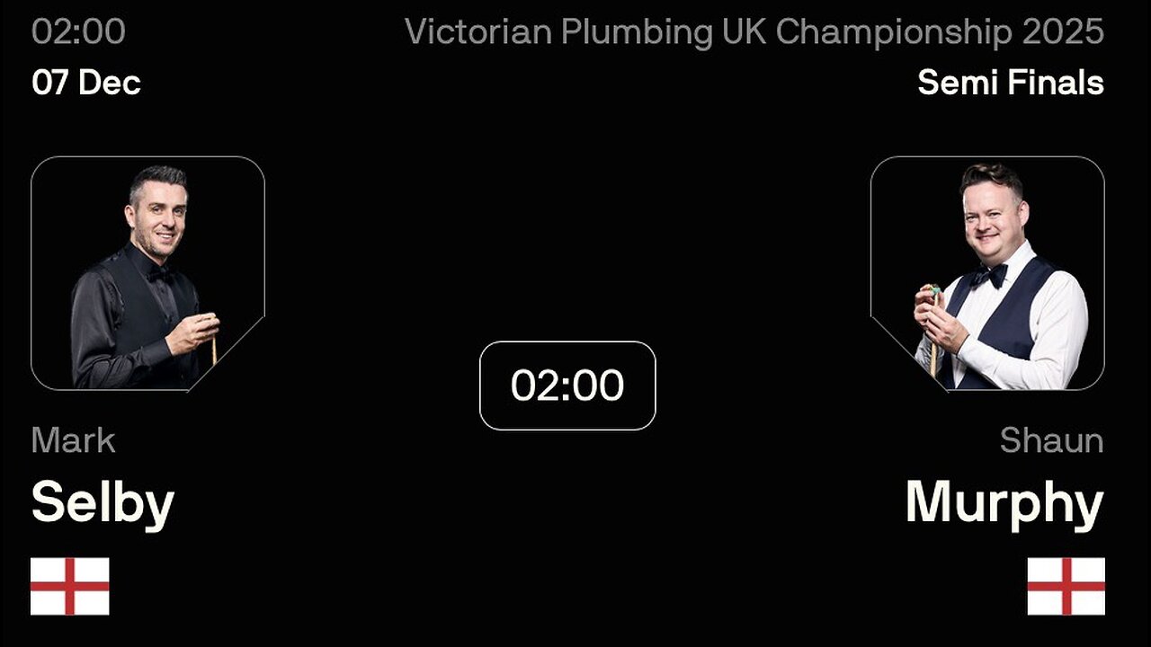 🔴 ถ่ายทอดสดสนุกเกอร์ 🏴󠁧󠁢󠁥󠁮󠁧󠁿 มาร์ค เซลบี้ VS ฌอน เมอร์ฟี่ย์ 🏴󠁧󠁢󠁥󠁮󠁧󠁿 ศึก ยูเค