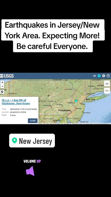 New york/ New Jersey Earthquake>>