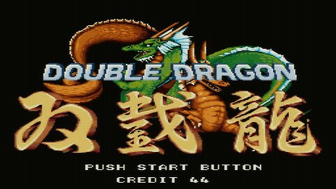 MAME ARCADE MACHINE EMULATOR DOUBLE DRAGON 🐲 GAMEPLAY FIGHT THE BAD GUYS 🐱‍👤 & RESCUE THE GIRL 👩‍🦰