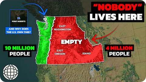 Why "Nobody" Lives In Eastern Oregon, Eastern Washington, or Idaho