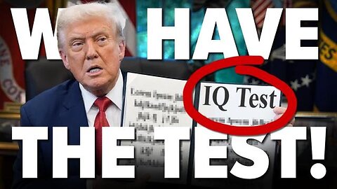 DOCTOR demonstrates Trump's 'IQ Test'