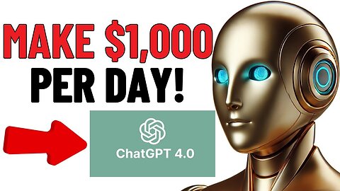 EASIEST Way to Make $1,000 Per Day With AI / Chat GPT (Even if You're a Beginner)