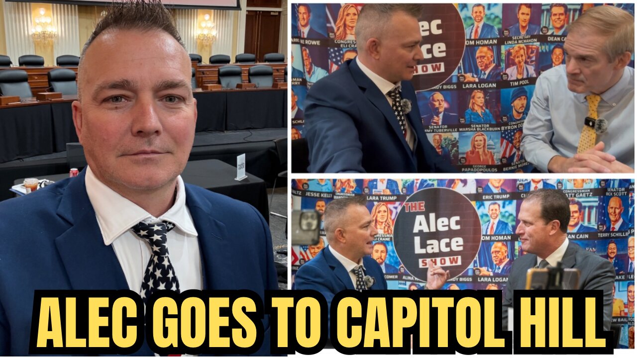 Alec Goes To Capitol Hill for RSC New Media Event | Full Coverage | The Alec Lace Show