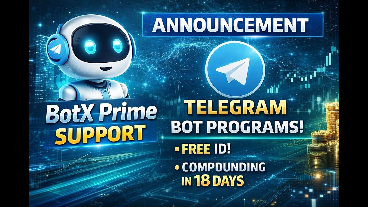 Telegram bot program, 100% support