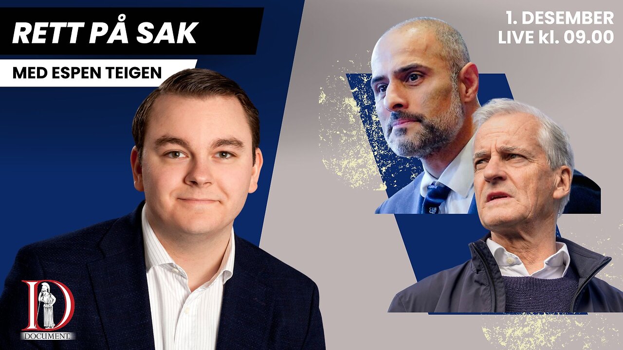 Støres fall og Farahmands skuffende utspill | Rett på sak 1. desember