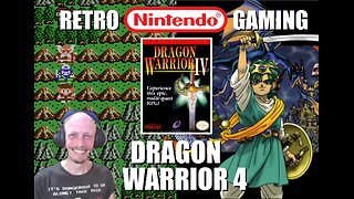 Dragon Warrior 4 (NES): Escape the Rule of the Tyrannical King in a MultiQuest RPG with BrightGaming