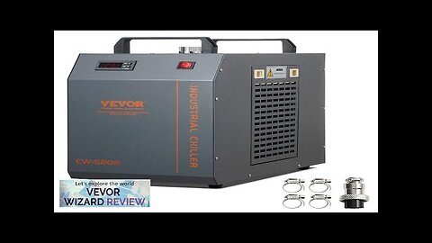 VEVOR Industrial Water Chiller CW-5202 Industrial Water Cooler Cooling System Review