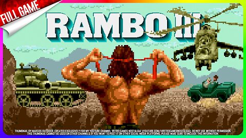 Rambo 3 (Sega Genesis - US) Longplay