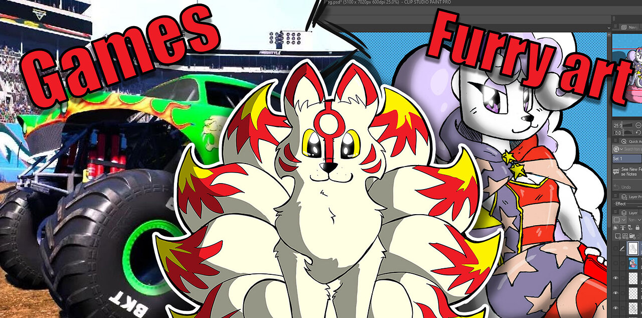 Motorfest and furry art