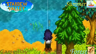 Stardew Valley - Fishing In The Forest [Summer Season] - Gameplay #6 (Trout Derby Day 2)
