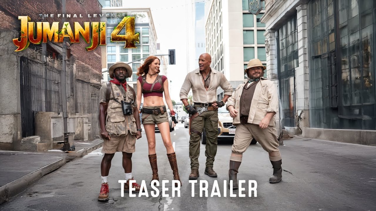 Jumanji 4: The Final Level | Teaser Trailer (2026)
