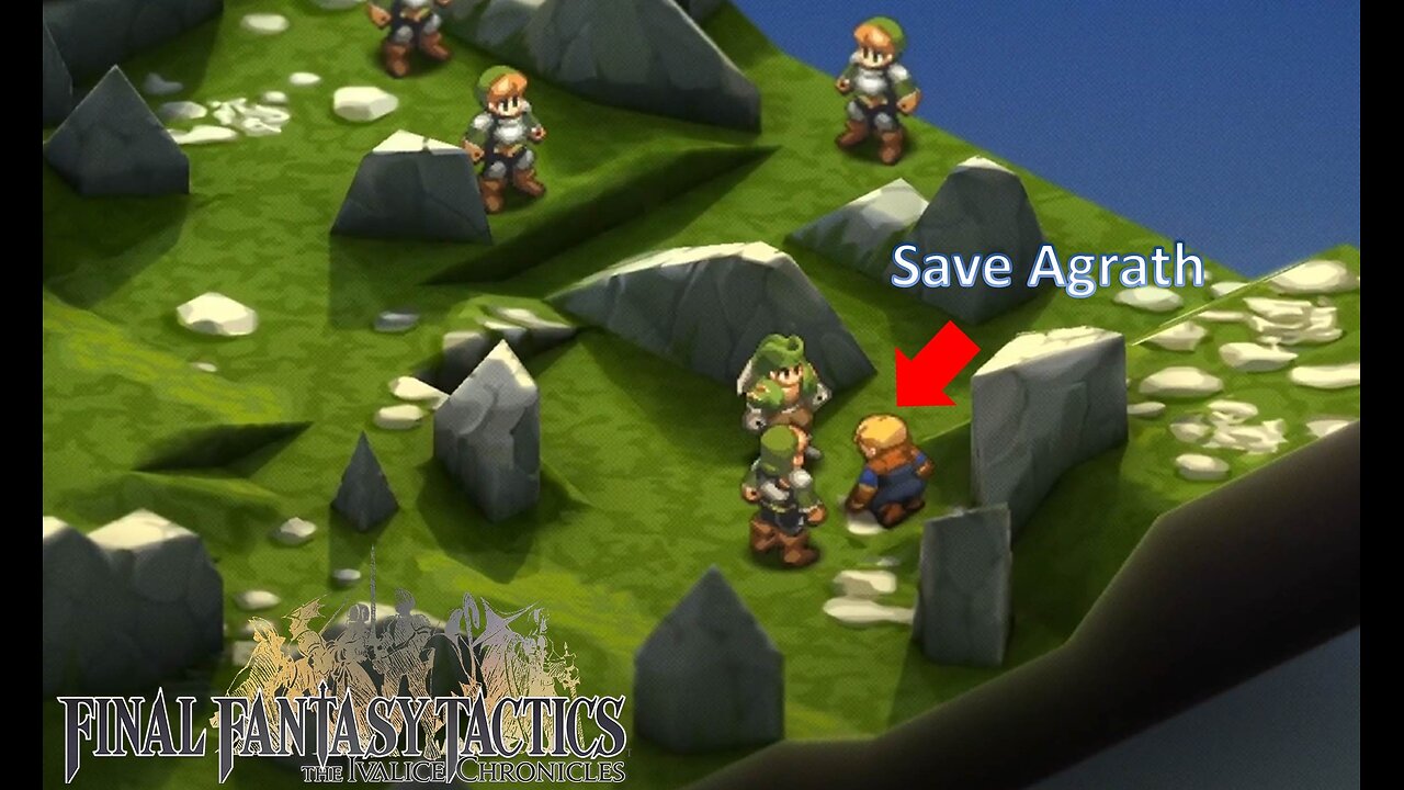 Saving Knights Squaire, Argath l Final Fantasy Tactics l Ep. 2