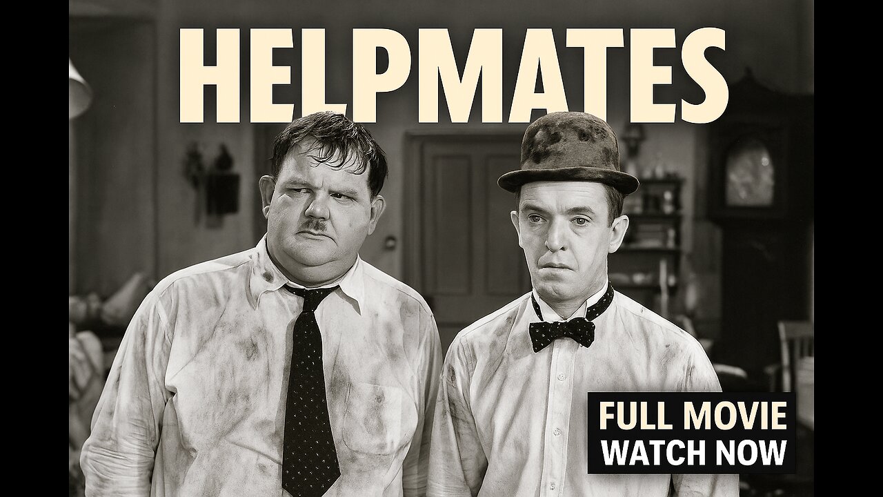 HELPMATES (1932) | Laurel and Hardy - Full Movie | Watch Now